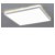 PAVEL Stropní přisazené svítidlo, čtvercové, těleso plast bílá, difuzor plast opál, LED 18W, neutrální 4000K, 1700lm, 230V, IP20, tř.2, rozměry 293x293mm, h=28,5mm.