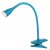 JEFF Stolní lampa s klipem, skřipcem, těleso plast, povrch modrá, flexibilní rameno, LED 4,5W, 330lm, teplá 3000K, 230V, IP20, tř.1. rozměry l=130mm, h=350mm