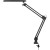 RAUL Stolní lampa, dvě ramena, těleso kov, povrch černá mat, difuzor plast mat, LED 1x5,6W, neutrál 4500K, 350lm, 230V, IP20, tř.1. rozměry w=50mm h=500mm, úchyt svěrka