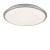 TETRAHIT 18W Stropní svítidlo, těleso plast stříbrná, difuzor plast opál, LED 18W, neutrální 4000K, 1220lm, 230V, IP20, tř.2, rozměry d=270mm, h=60mm.