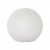 MARTIN 1x23W E27/LED 2,5W Zahradní svítidlo do záhonu, těleso polyetylen, tvar koule, barva bílá opál, 1x23W E27, 230V, IP65, tř.2, rozměry 380x365mm