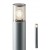 FRED Sloupkové venkovní svítidlo, těleso kov, povrch šedá, difuzor plast, pro žárovku 1x20W, E27, 230V, IP54, rozměry d=90mm, h=750mm.