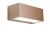 GRISEA 26W, IP65 Nástěnné venkovní svítidlo, těleso hliník, povrch rezivá, difuzor sklo opál, LED 26W, teplá 3000K, 1678lm, 230V, IP65, tř.1, rozměry 220x90x105mm, svítí nahoru/dolů.