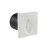 HOKU WL III 2,5W IP65 Vestavné venkovní svítidlo do stěny, těleso beton, povrch slonová kost, LED 2,5W, 65lm, teplá 2700K, vyzař. úhel 40°, Ra90, 230V, IP65, rozměry 100x100x90mm, svítí dolů.