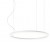 CIRCULUM WS 1x Závěsné svítidlo, těleso hliník, povrch bílá, difuzor plast opál, LED 42W, 4536/3160lm, teplá 3000K, Ra80, stmív. DALI, 230V, IP20, d=600mm, vč.záv.kabelu h=2000mm, lze zkrátit