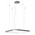 LEVERI HL SQ 40W TRIAC CCT Závěsné svítidlo, těleso hliník, povrch kouřový nikl, LED 40W, 2421lm-2507lm, přepín. CCT teplá 2700K-neutr 4000K, stmív. TRIAC, Ra90, 230V, IP20, tř.1, 500x500mm, vč závěs lanka l=2500mm, lze zkr.