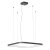 LEVERI HL SQ 40W TRIAC CCT Závěsné svítidlo, těleso hliník, povrch černá, LED 40W, 2421lm-2507lm, přepín. CCT teplá 2700K-neutr 4000K, stmív. TRIAC, Ra90, 230V, IP20, tř.1, rozměry 500x500mm, vč závěs lanka l=2500mm, lze zkr.