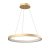 VENOSA HL 50W, STEP, CCT Závěsné svítidlo, těleso hliník, povrch zlatá, LED 50W, 2860lm-2892lm, přepín. CCT teplá 3000K-neutr 4000K, stmív. STEP, Ra90, 230V, IP20, tř.2, rozměry d=580mm, vč závěs lanka l=1500mm, lze zkr.