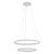 VENOSA HL 80W, STEP, CCT Závěsné svítidlo, těleso hliník, povrch bílá, LED 80W, 4823lm-4858lm, přepín. CCT teplá 3000K-neutr 4000K, stmív. STEP, Ra90, 230V, IP20, tř.2, rozměry 380+580mm, vč. závěs lanka l=1500mm, lze zkr.