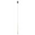 SLIM HL 6,2W Závěsné bodové svítidlo, základna hliník, povrch zlatá mat, LED 6,2W, teplá 3000K, 495lm, 230V, IP20, d=32mm, h=400mm, vč. závěs. kabelu l=1500mm, lze zkrátit.
