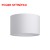 RON 40/25 Stínítko, materiál textil povrch bílá, pro žárovku max 23W, d=400mm, h=250mm