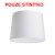 ASPRO 40/30 Stínítko, materiál textil povrch bílá, pro žárovku max 23W, d=400mm, h=300mm
