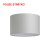 RON 40/25 Stínítko, materiál textil povrch světle šedá/bílá, pro žárovku max 23W, d=400mm, h=250mm