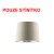 ASPRO 40/30 Stínítko, materiál textil povrch vnější holubí šeď/vnitřní stříbrná fólie, pro žárovku max 23W, d=400mm, h=300mm