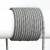 FIT Třižílový kabel s textilním úpletem, barva bíločerná vzor zig zag, 3x0,75mm, rozměry d=6,6mm, lze dodat v celku max l=25m, cena/1m
