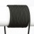 FIT Třižílový kabel s textilním úpletem, barva černá, 3x0,75mm, rozměry d=6,6mm, lze dodat v celku max l=25m, cena/1m