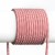 FIT Třižílový kabel s textilním úpletem, barva červenobílá vzor zig zag, 3x0,75mm, rozměry d=6,6mm, lze dodat v celku max l=25m, cena/1m