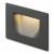PER-LED Vestavné venkovní svítidlo do stěny, těleso kov, povrch šedočerná antracit, difuzor plast mat, LED 1x3W, teplá 3000K, 76lm, Ra80, 230V, IP54, tř.1. rozměry 107x70x2mm