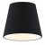 NIZZA-18-15 Stínítko pro stolní lampu, nebo nebo vytvoření lustru, drátěná kostra, stínítko textil, barva černá, pro svítidla max 28W, rozměry d=180mm h=150mm