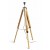 ALVIS Stojací lampa s objímkou, stojanový podstavec, těleso dřevo bambus s chromovými prvky, pro žárovku 1x28W, E27, 230V, IP20. rozměry 620x775-1210mm.