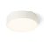 LARISA R 22 Stropní, přisazené svítidlo, těleso kov, bílá, difuzor plast opál, LED 22W, 1600lm, přepín CCT teplá 3000K/neutrální 4000K/denní 6000K, Ra80, 230V, IP20, rozměry d=220mm, h=58mm
