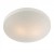 RONDO Přisazené stropní nebo nástěnné svítidlo, základna kov, povrch bílá, difuzor foukané sklo opál, pro žárovku 2x52W, E27, 230V, IP20, tř.1, rozměry d=350mm, h=80mm