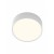 AMORFUS PL 10W, IP65 Stropní venkovní svítidlo, těleso kov, povrch bílá mat, difuzor plast opál, LED 10W, teplá 3000K, 766lm, 230V, zvýš. krytí IP65, tř.1, rozměry d=160mm, h=52mm.
