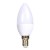 Světelný zdroj LED žárovka svíčková, materiál kov, difuzor plast opál, LED 4W/340lm, 6W/510lm, E14, teplá 3000K/neutrální 4000K, 230V, střední životnost 20.000h, rozměry d=37mm, h=104mm.