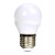 Světelný zdroj LED žárovka, materiál kov, difuzor plast opál, LED 4W/340lm, 6W/510lm, 8W/720lm, E27,  teplá 3000K, střední životnost 35.000h, rozměry d=45mm, l=82mm