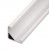 LAPAN 16x16mm Rohový profil pro LED pásky, pro výrobu lineárního svítidla, materiál hliník, povrch bílý, max šířka LED pásků w=12mm, rozměry 16x16mm, délka l=1000mm.