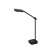 PLANTAGO 8W, CCT, USB Stolní kancelářská lampa, nastav. směr svícení, těleso plast černá, dif plast opál, LED 8W, přepín teplota CCT teplá 3000K-denní 6500K, 720lm, dotyk stmív, rozměry h=600mm, vč. USB nabíjení telefonu.