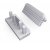 BROUDE koncovka 20x8x7mm Koncovka profilu pro LED pásky, obdélníková, materiál ABS, povrch stříbrná, rozměry 20x8x7mm.