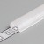 DCI 11x4,9mm Difuzor k profilu pro LED pásky nacvakávací, hranatý, materiál polykarbonát PC, povrch opál, propustnost 70%, rozměry 11x4,9mm, l=2000mm