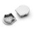 NAJA koncovka KRUH BEZ OTVORU Koncovka profilu pro LED pásky bez otvoru, kruhová, materiál ABS, povrch šedá, rozměry 19,4x20,3x7mm
