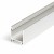 FICARIA PROFIL, 23x25,1mm Přisazený, závěsný profil pro LED pásky, materiál hliník, povrch elox šedostříbrný mat, max šířka LED pásků 20mm, rozměry 23x25,1mm, l=2000mm
