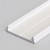 SOPHI PROFIL 20,5x3,8mm Přisazený profil pro LED pásky, materiál hliník bílý, max šířka LED pásků w=16mm, rozměry 20,5x3,8mm, l=2000mm, montáž pomocí šroubů nebo adhezních pásků