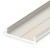 SOPHI PROFIL 20,5x3,8mm Přisazený profil pro LED pásky, materiál hliník elox, max šířka LED pásků w=16mm, rozměry 20,5x3,8mm, l=2000mm, montáž pomocí šroubů nebo adhezních pásků