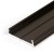 SOPHI PROFIL 20,5x3,8mm Přisazený profil pro LED pásky, materiál hliník černý, max šířka LED pásků w=16mm, rozměry 20,5x3,8mm, l=2000mm, montáž pomocí šroubů nebo adhezních pásků