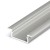 FILAGO PROFIL 21,3x6,6mm Vestavný, zápustný profil pro LED pásky, materiál hliník, povrch elox šedostříbrný mat, max šířka LED pásků w=12mm, rozměry 6,6x21,3mm, l=2000mm