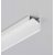 SANAO profil 15,2x16,1 Rohový profil pro LED pásky, sklon 60°, nebo 30°, materiál hliník, povrch bílý, max šířka LED pásků w=10mm, rozměry 15,2x16,1mm, délka l=2000mm.