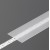 DNA9 31x0,8mm Nasouvací difuzor k profilu pro LED pásky, materiál plast PP, povrch matný, propustnost 90%, rozměry 23,1x0,8mm, délka l=2000mm.