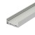 NUPHAR profil33 FLAT SURFACE Přisazený profil pro LED pásky, materiál hliník, povrch bílý, max šířka LED pásků w=30mm, rozměry 33,4x12,8mm, l=2000mm