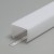 DCSQ 33,4x26mm Difuzor k profilu pro LED pásky nacvakávací, čtvercový, materiál PMMA, povrch opál, propustnost 70%, rozměry 33,4x26mm, l=2000mm