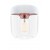 ACORN WHITE COPPER Stínítko svítidla, tvar nízky válec, těleso plast, krycí sklo čiré, povrch kombinace bílá a měď, pro žárovku 1x15W, E27, 230V, IP20, tř.2, rozměry 140x160mm, závěs SAMOSTATNĚ