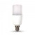 VT-237 LED žárovka E27 VÝPRODEJ LED žárovka, těleso plast bílá, difuzor plast opál, LED 8W, teplá 3000K, 660lm, E27, Ra80, 230V, rozměry d=37mm, h=115mm