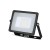 VT-20 VÝPRODEJ Světlomet, venkovní reflektor, těleso hliník, povrch černá, krycí sklo čiré, LED 20W, 1600lm, neutrální 4000K, Ra80, 230V, IP65, IK05, rozměry 153x132x27mm