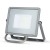 VT-30 Světlomet, venkovní reflektor, těleso hliník, povrch šedá, krycí sklo čiré, LED 30W, 2400lm, teplá 3000K, Ra80, 230V, IP65, IK05, rozměry 178x28x152mm