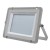 VT-300 Světlomet, venkovní reflektor, těleso hliník, povrch šedá, krycí sklo čiré, LED 300W, 24000lm, denní 6400K, 230V, IP65, rozměry 529x415x55mm