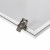 K01 Montážní klip 4ks Sada montážních klipů pro spodní montáž LED panelů, pro panel 600x600mm a 300x1200mm, do sádrokartonu SDK, materiál kov