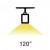 ASTORIA LED Závěsné svítidlo, těleso hliník, povrch bílá, LED 65W, neutrální 4000K, 8500lm, vyzař. 120°, Ra80, 230V, IP20, l=1414mm, 76x40mm, kabeláž 5 vodičů, koncovky SAMOSTATNĚ